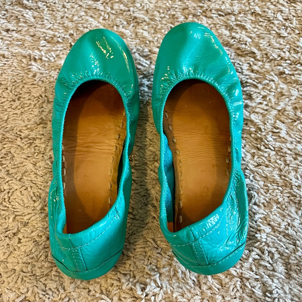 Tieks Ballet Flats (Tiek Blue Patent)